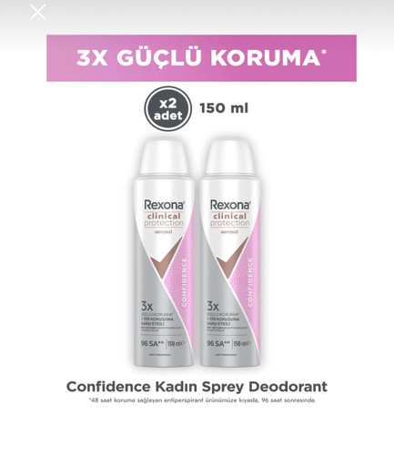 اسپری دو عددی ضد عرق رکسونا rexona